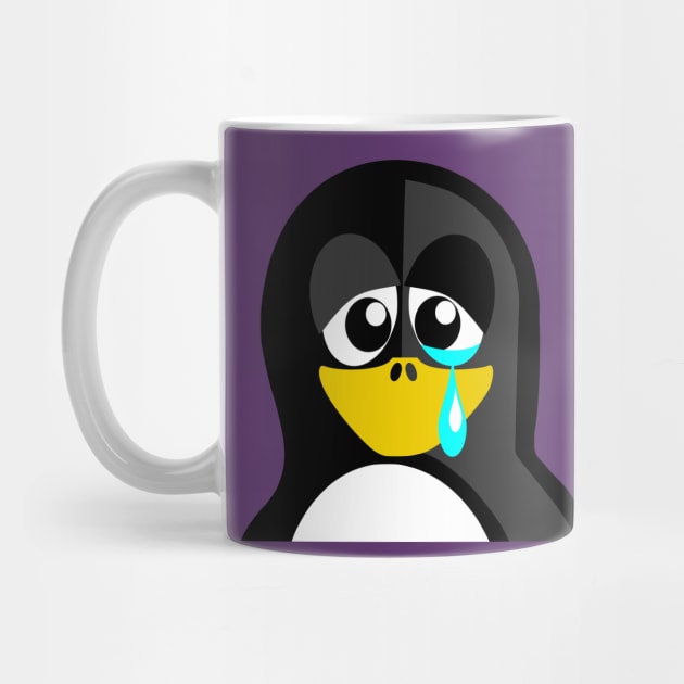 Crying Penguin by PatrioTEEism